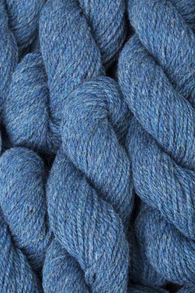 Alice Starmore Hebridean 2 Ply pure new British wool hand knitting Yarn in Summer Tide colour