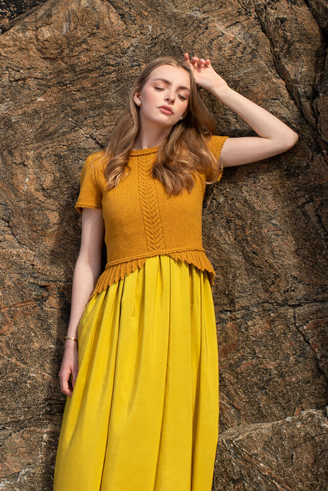 Sulaire Spencer patterncard kit hand knitwear design by Alice Starmore